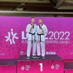 Тхеквондисти з Дружківки Андрій та Артем Гарбари здобули медалі Європейських студентських ігор-2022